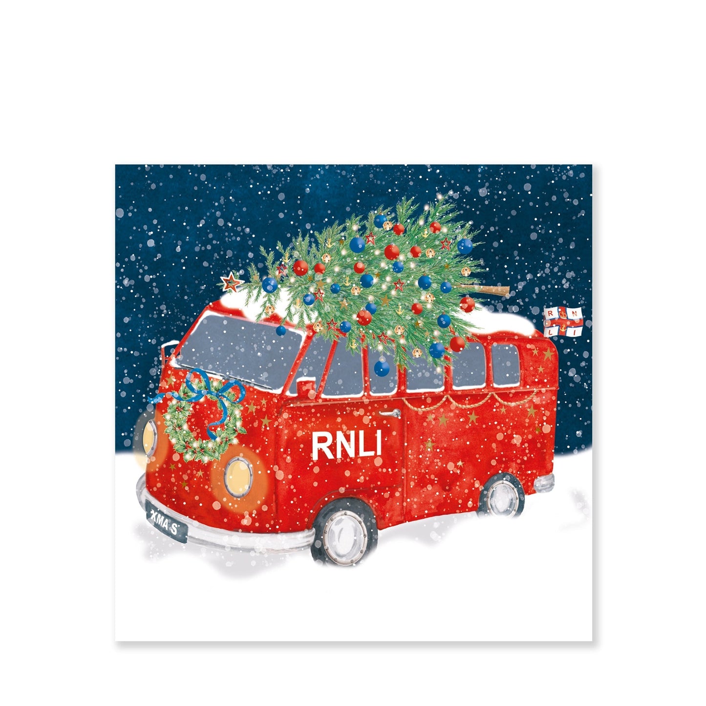 Lifeboat Christmas cards Christmas camper