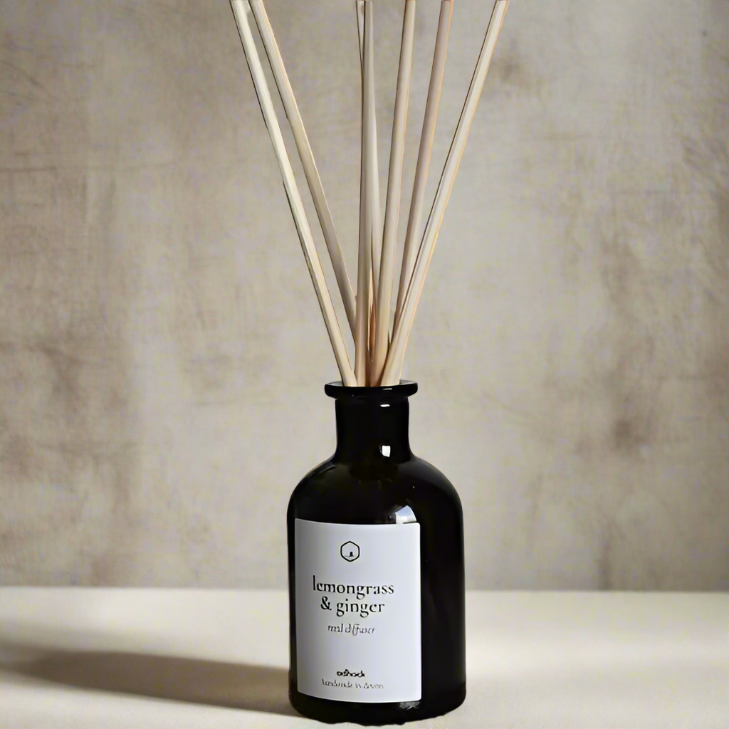 Lemongrass & Ginger Reed Diffuser by Adhock Homeware