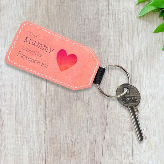 Personalised photo keyring. Mum/ Mummy / Nanny / Grandma