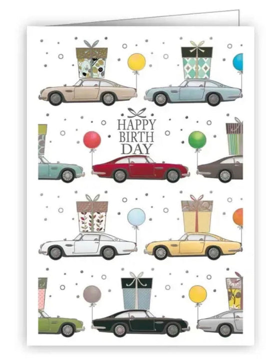 Birthday Car Mini Card