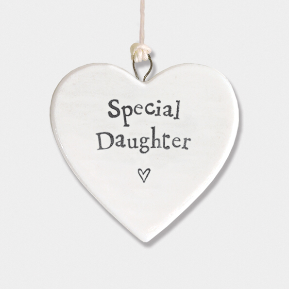 Special daughter small ceramic heart by East of India