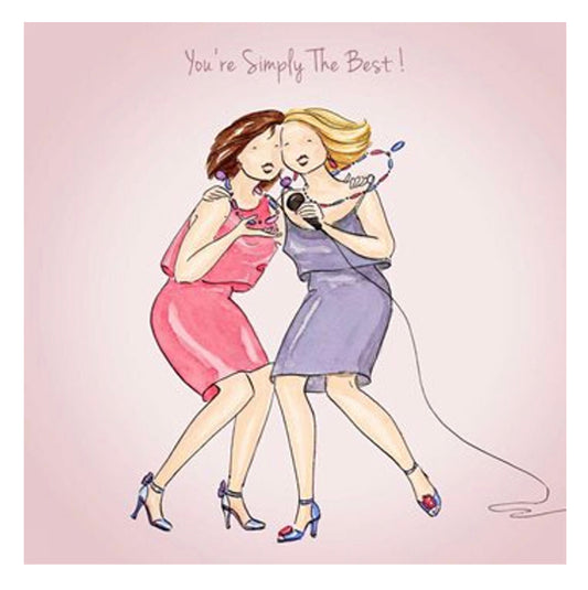 You’re simply the best ! Birthday card