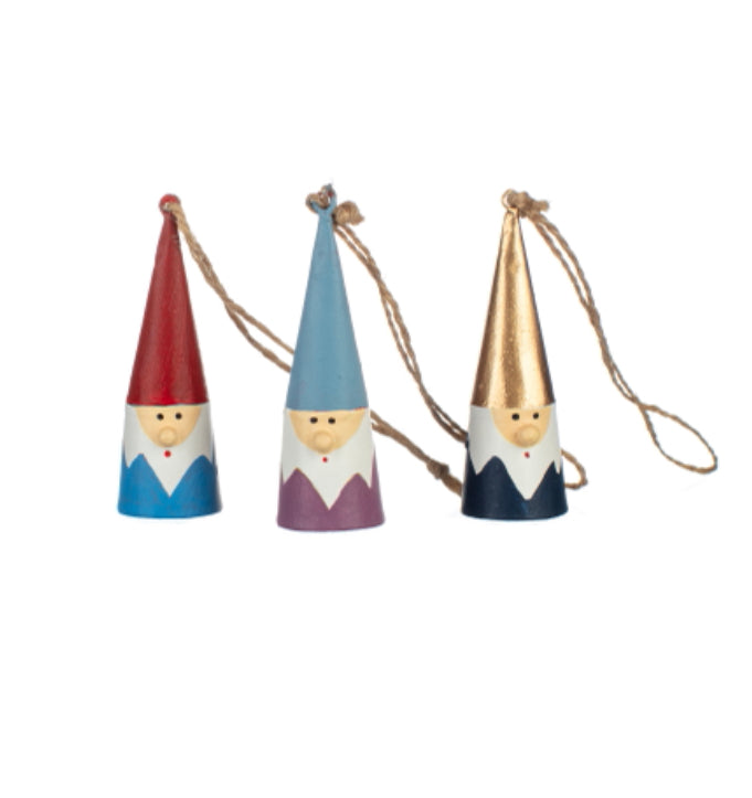 Tomte hanging Christmas tree decoration by Shoeless Joe