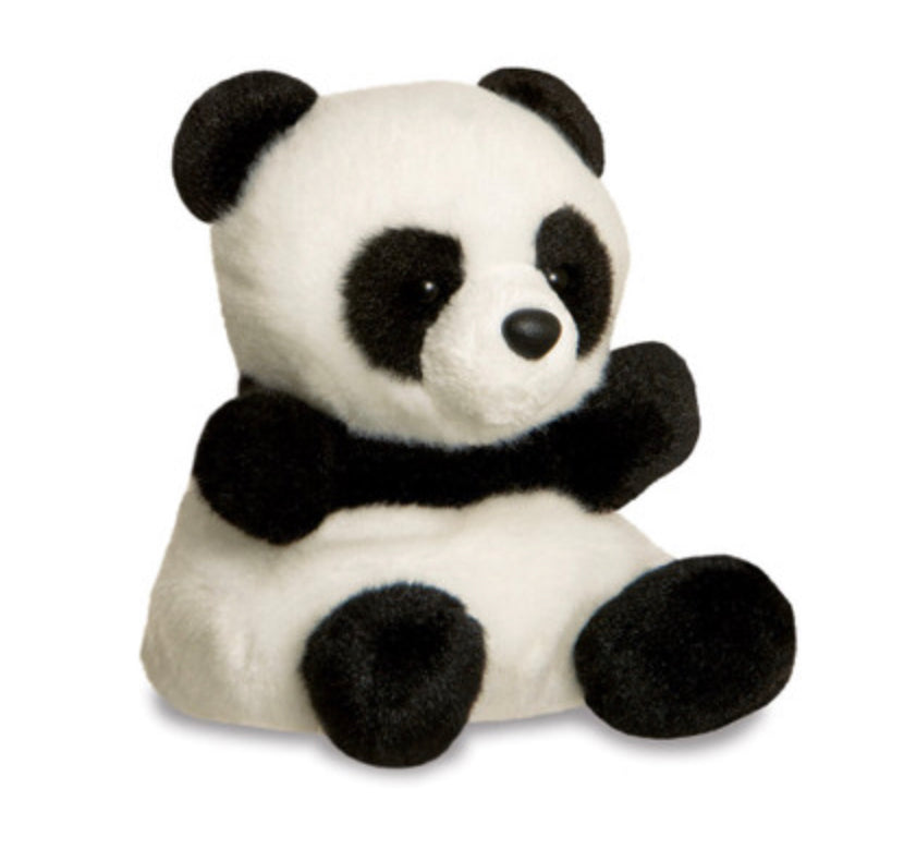 Palm Pals Bamboo Panda Soft Toy