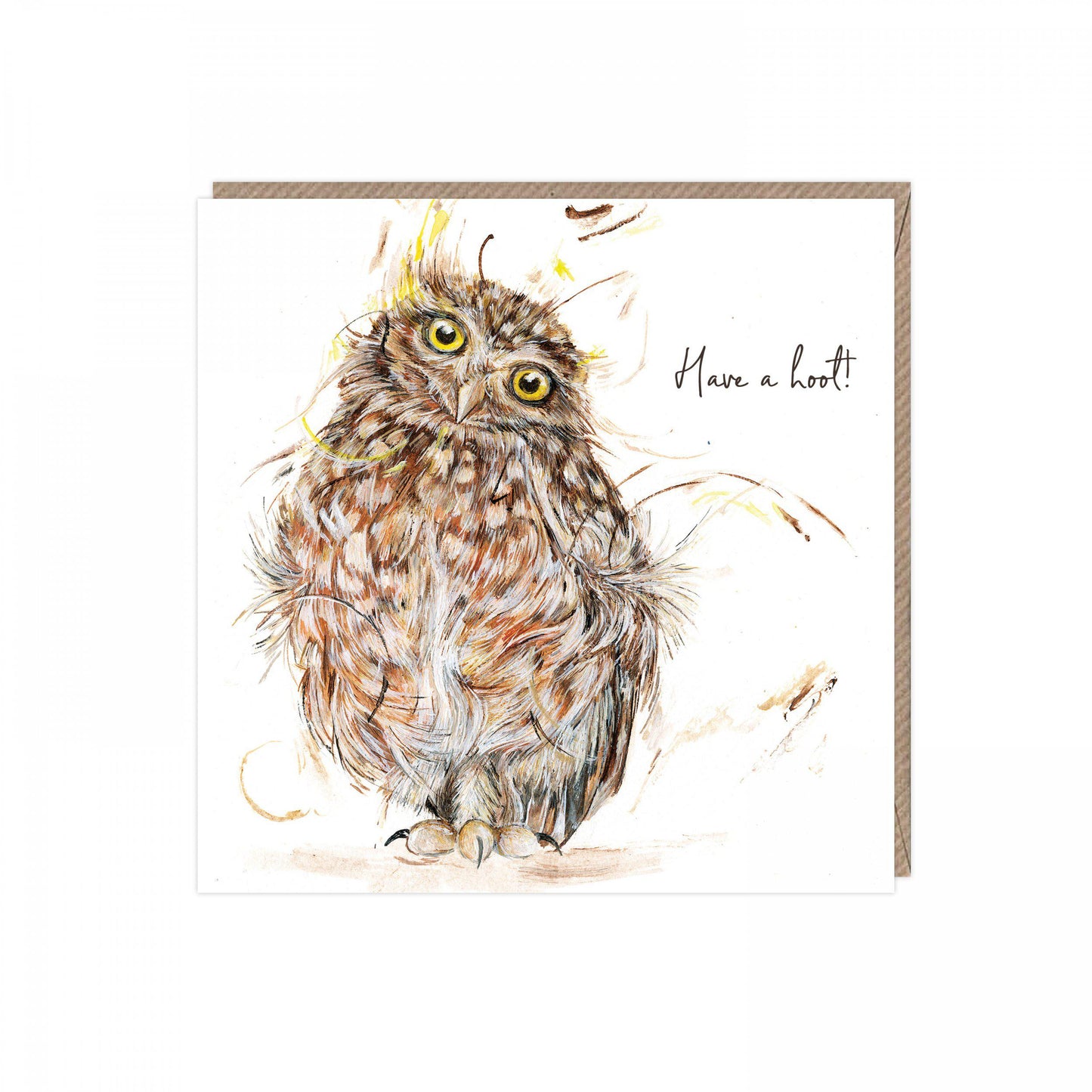 Have a hoot owl birthday card