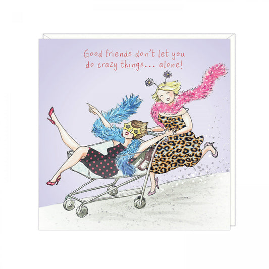 Crazy things fun card by Angie Thomas