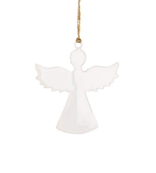 Small white angel hanging decoration