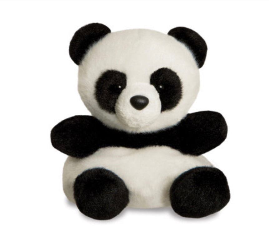 Palm Pals Bamboo Panda Soft Toy