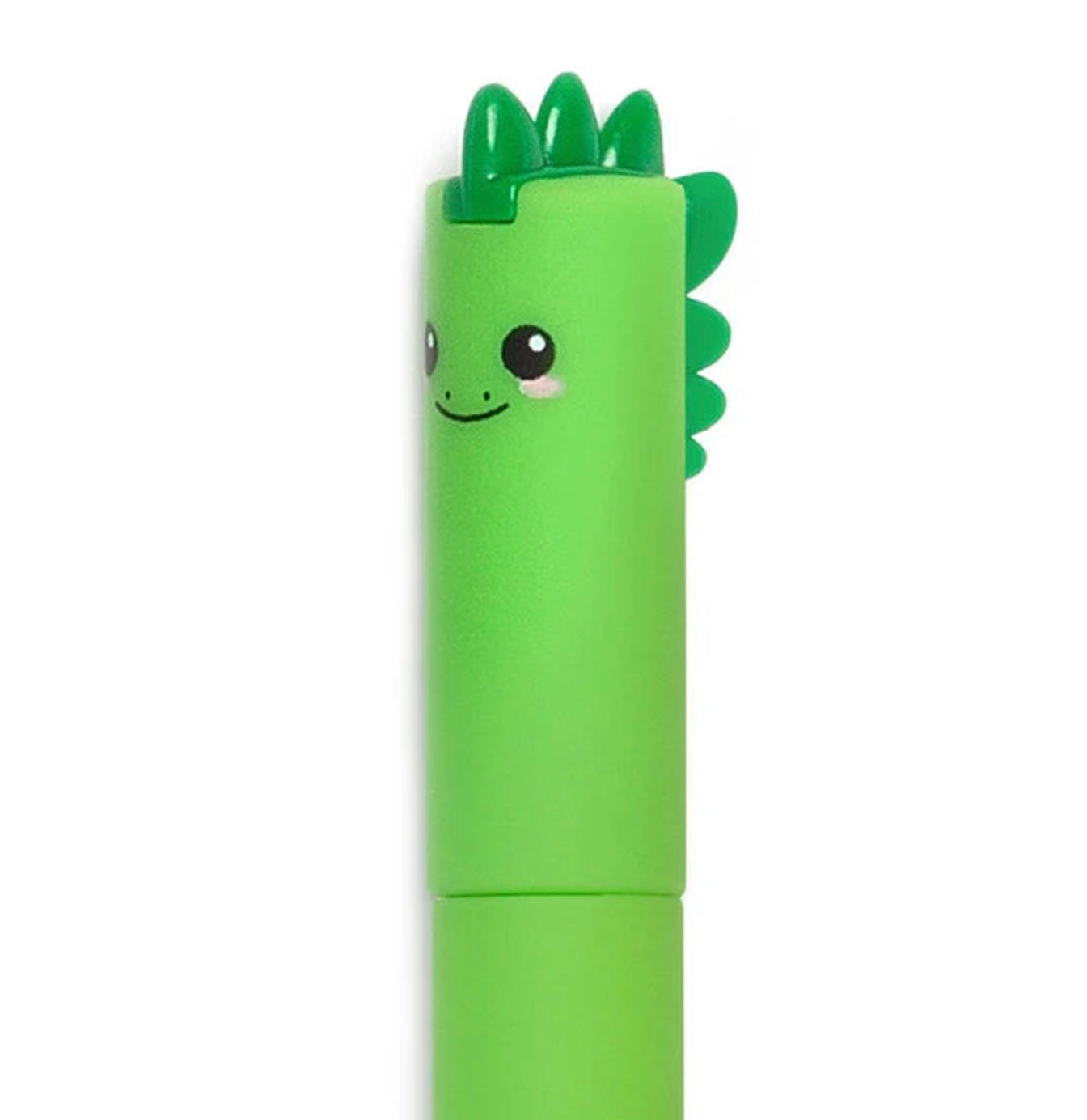 Dinosaur erasable green ink pen.  Legami