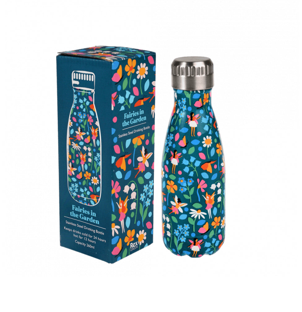 Fairies In The Garden 260ml Stainless Steel Bottle