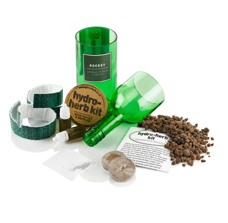 Grow your own Rocket Hydro-Herb Kit