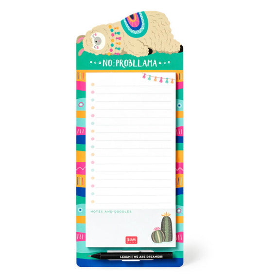 No probllama magnetic to do notepad