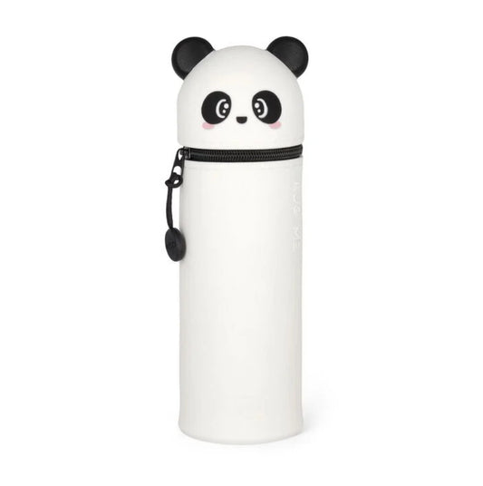 Panda 2 in 1 Soft Silicone Pencil Case by Legami Milano