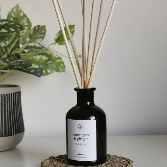 Lemongrass & Ginger Reed Diffuser by Adhock Homeware