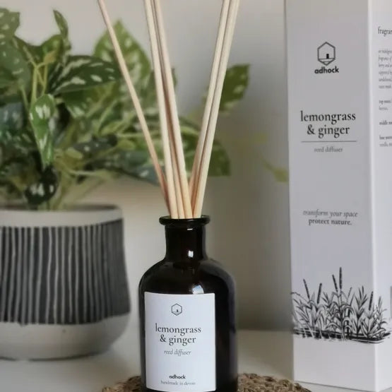 Lemongrass & Ginger Reed Diffuser by Adhock Homeware