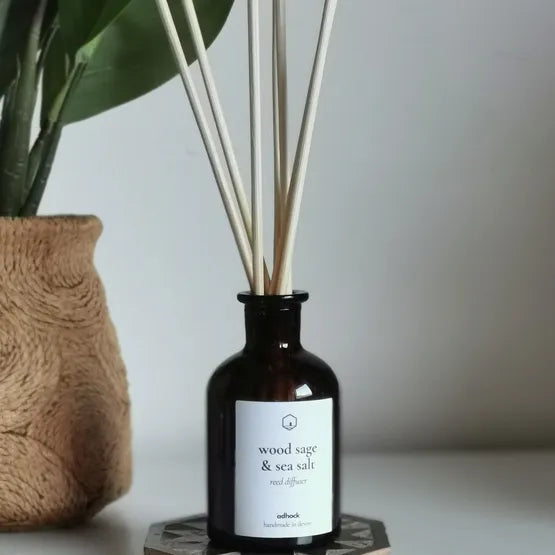 Wood Sage & Sea Salt Reed Diffuser by Adhock homeware