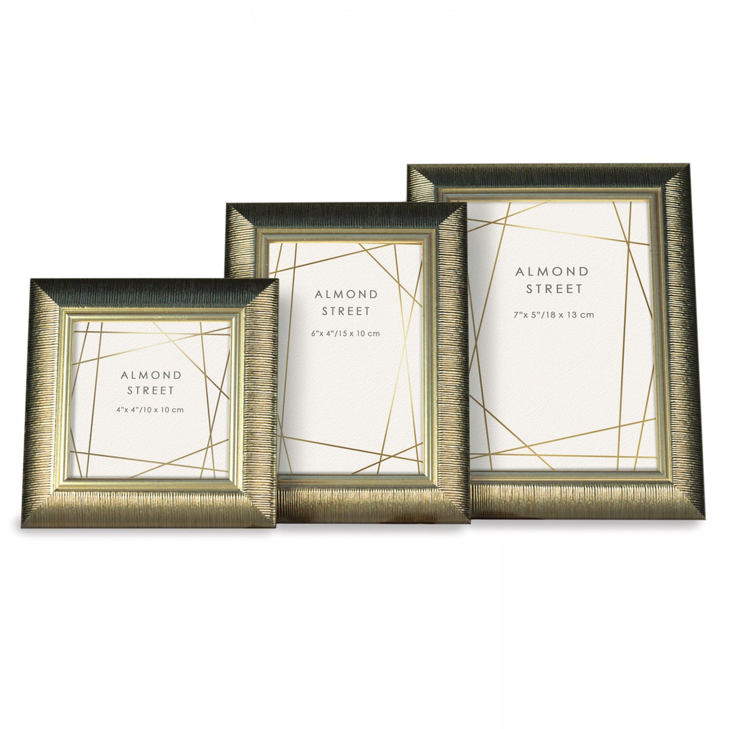 Fowey 6 x 4 photo frame (gold)