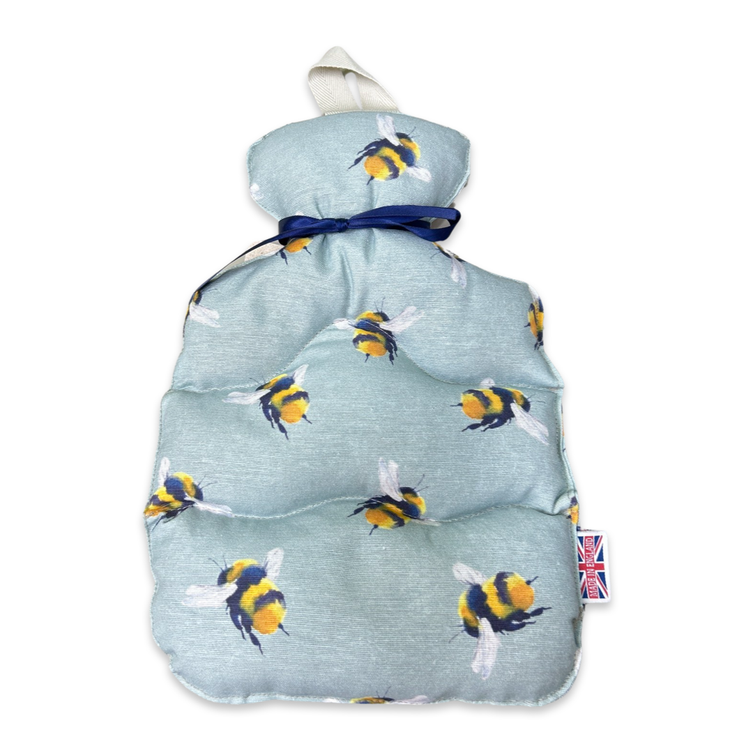 Bumblebee blue lavender wheat bottle bag