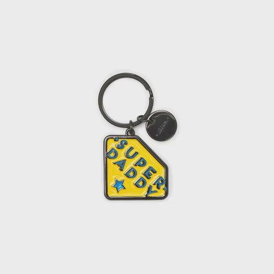 Supper Daddy metal keyring by legami