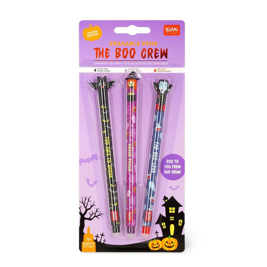 Halloween legami erasable pens limited edition.